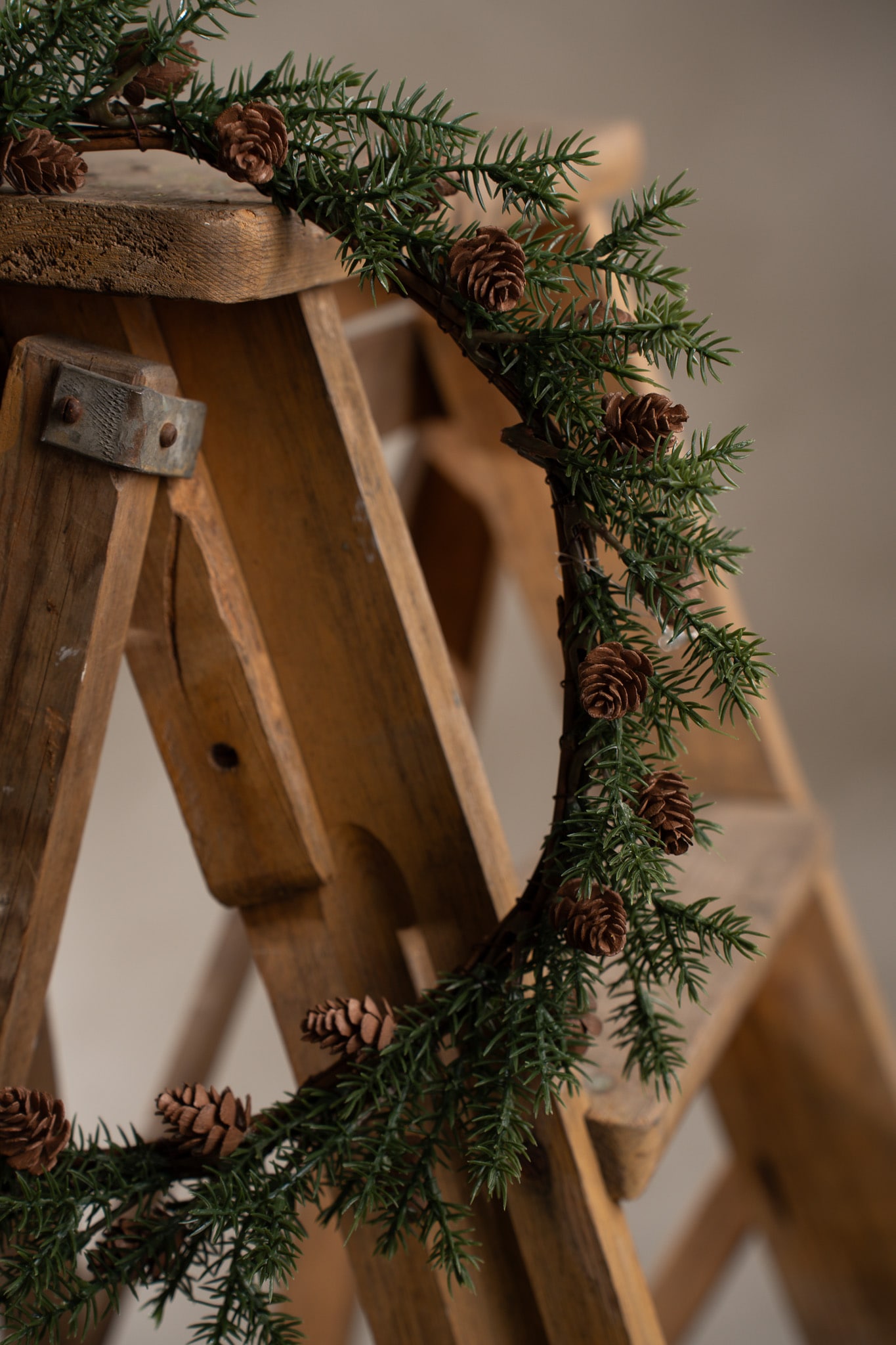 Grankrans med kottar