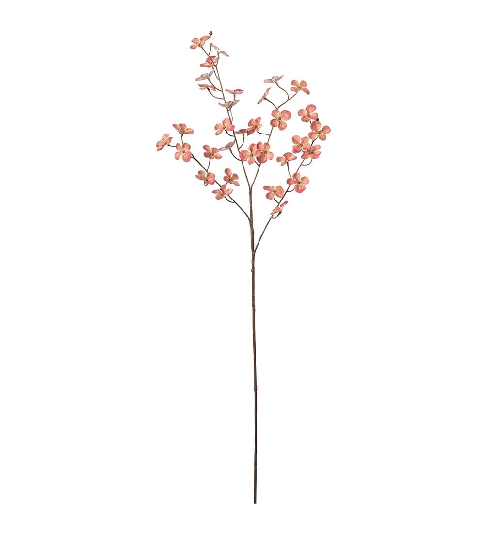 Konstgjord rosa Hortensia 72cm