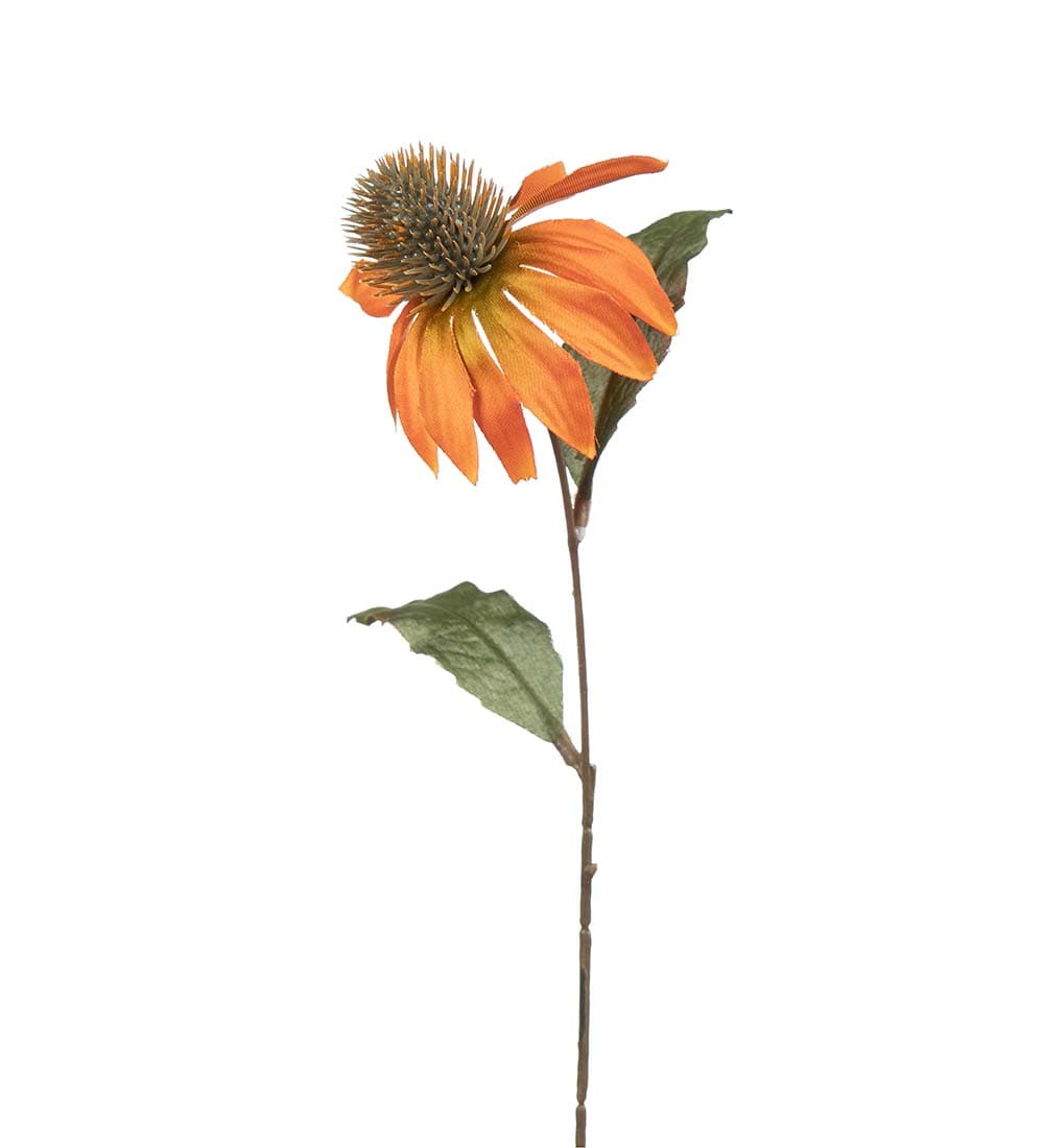 Konstgjord orange Solhatt 25cm