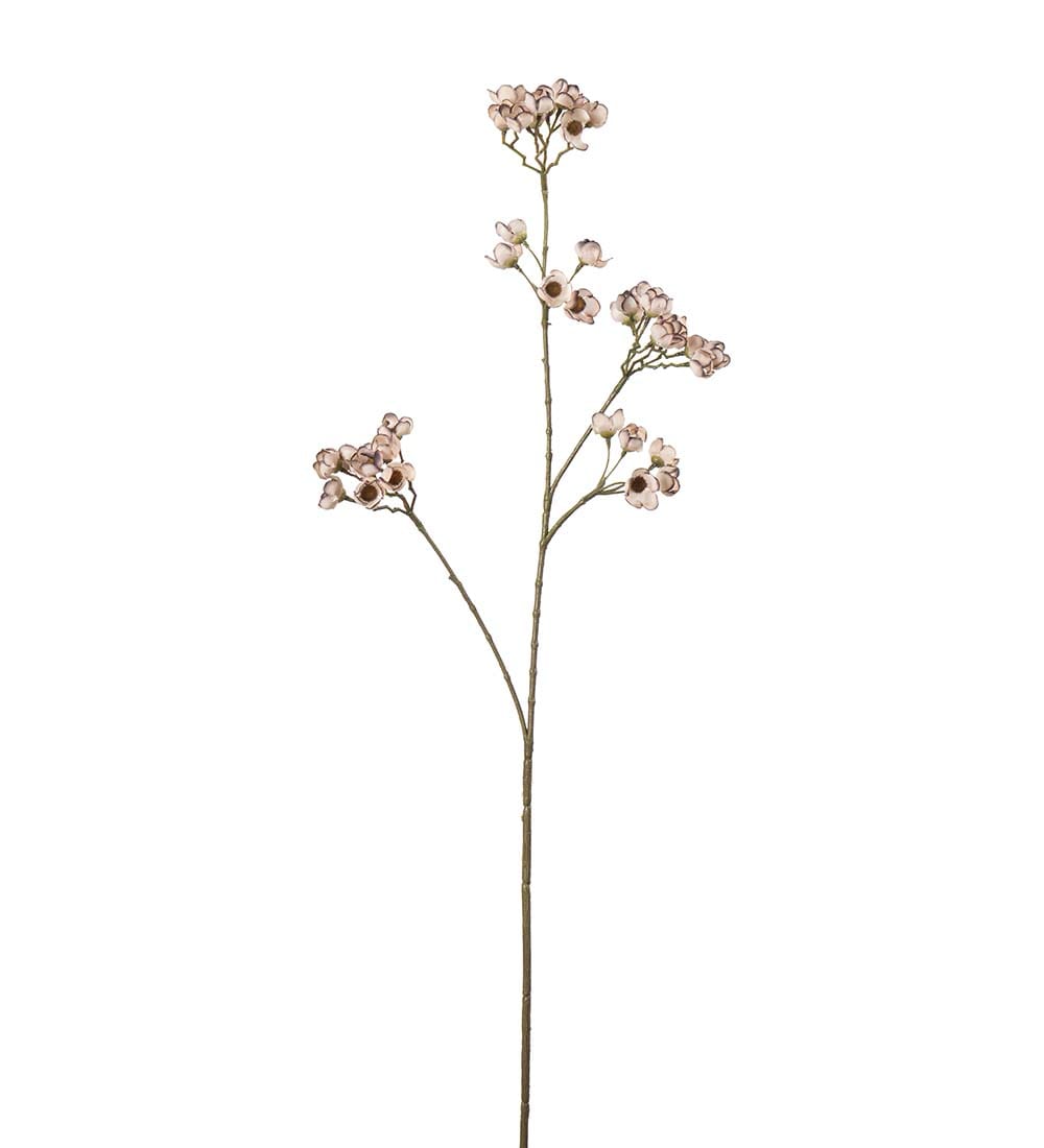 Konstgjord vit Persikoblom 67cm