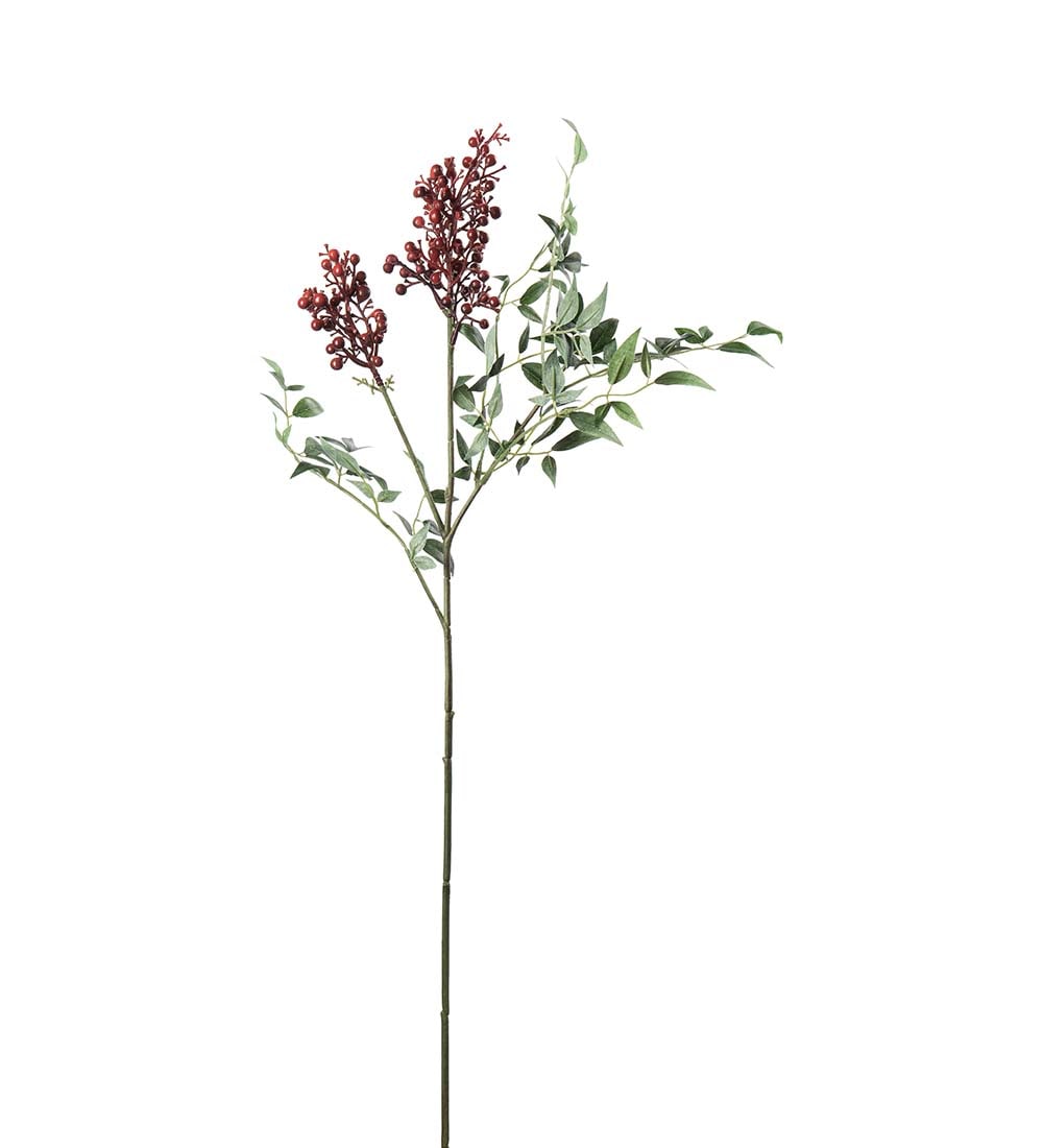 Konstgjord röd Bärkvist 75cm