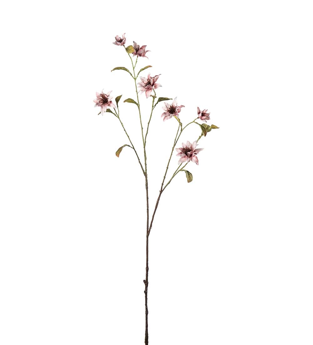 Konstgjord rosa Clematis 93cm