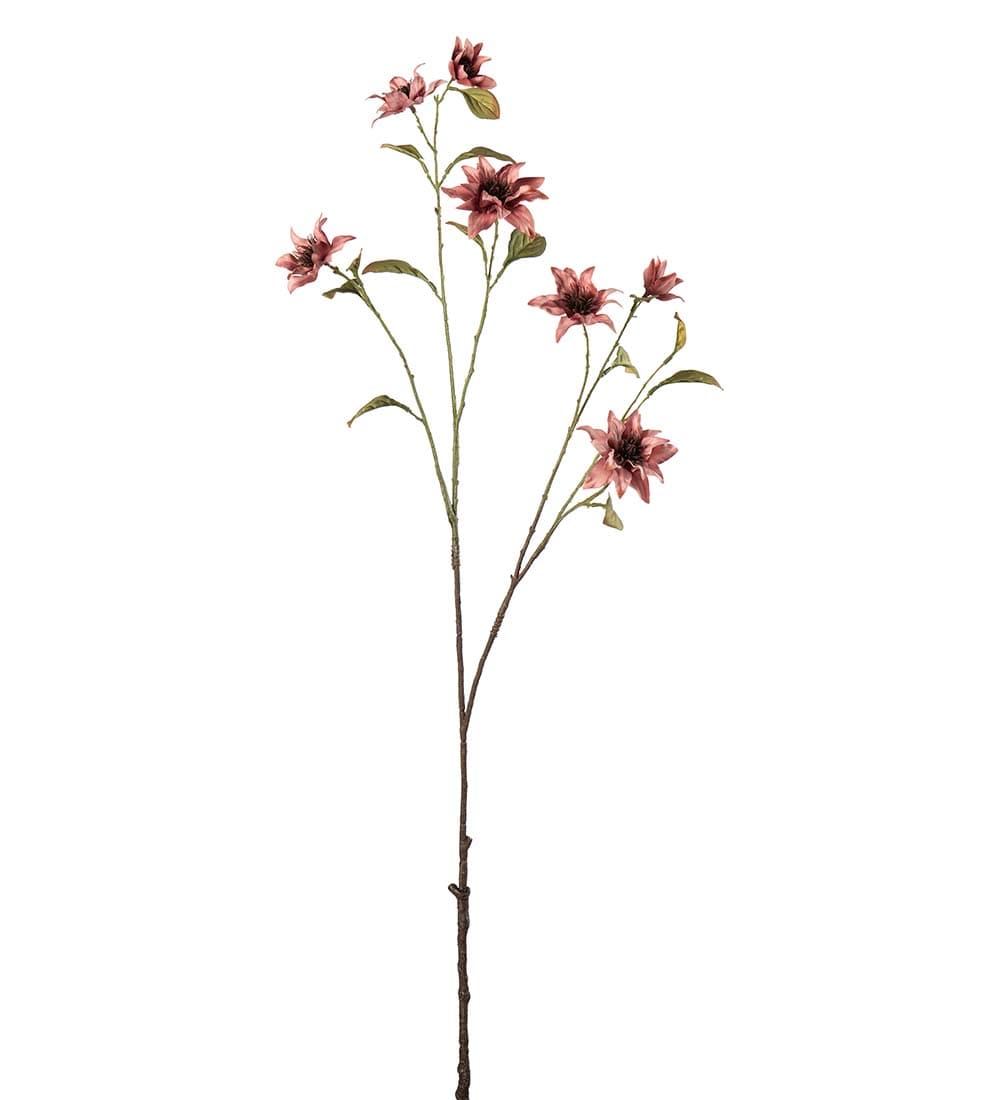 Konstgjord rosa Clematis 93cm