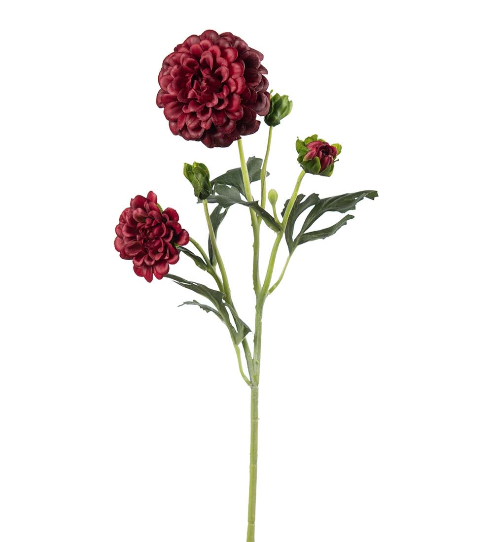 Konstgjord burgundy Chrysanthemum 52cm