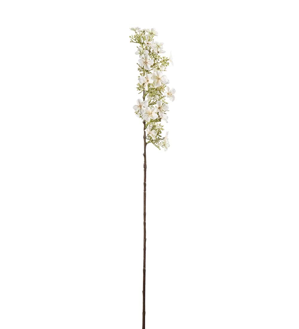 Konstgjord cremefärgad Hortensia 89 cm