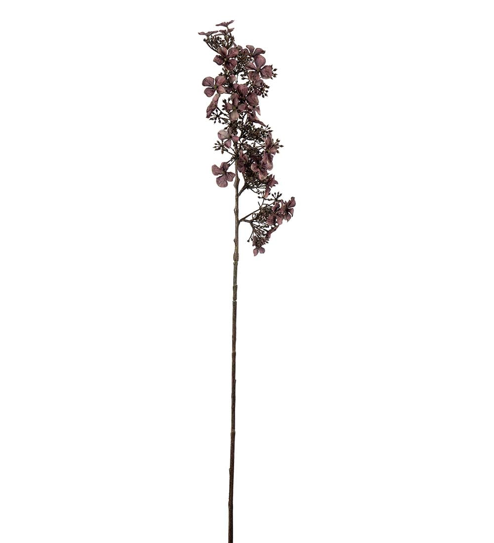 Konstgjord burgundy Hortensia 89cm