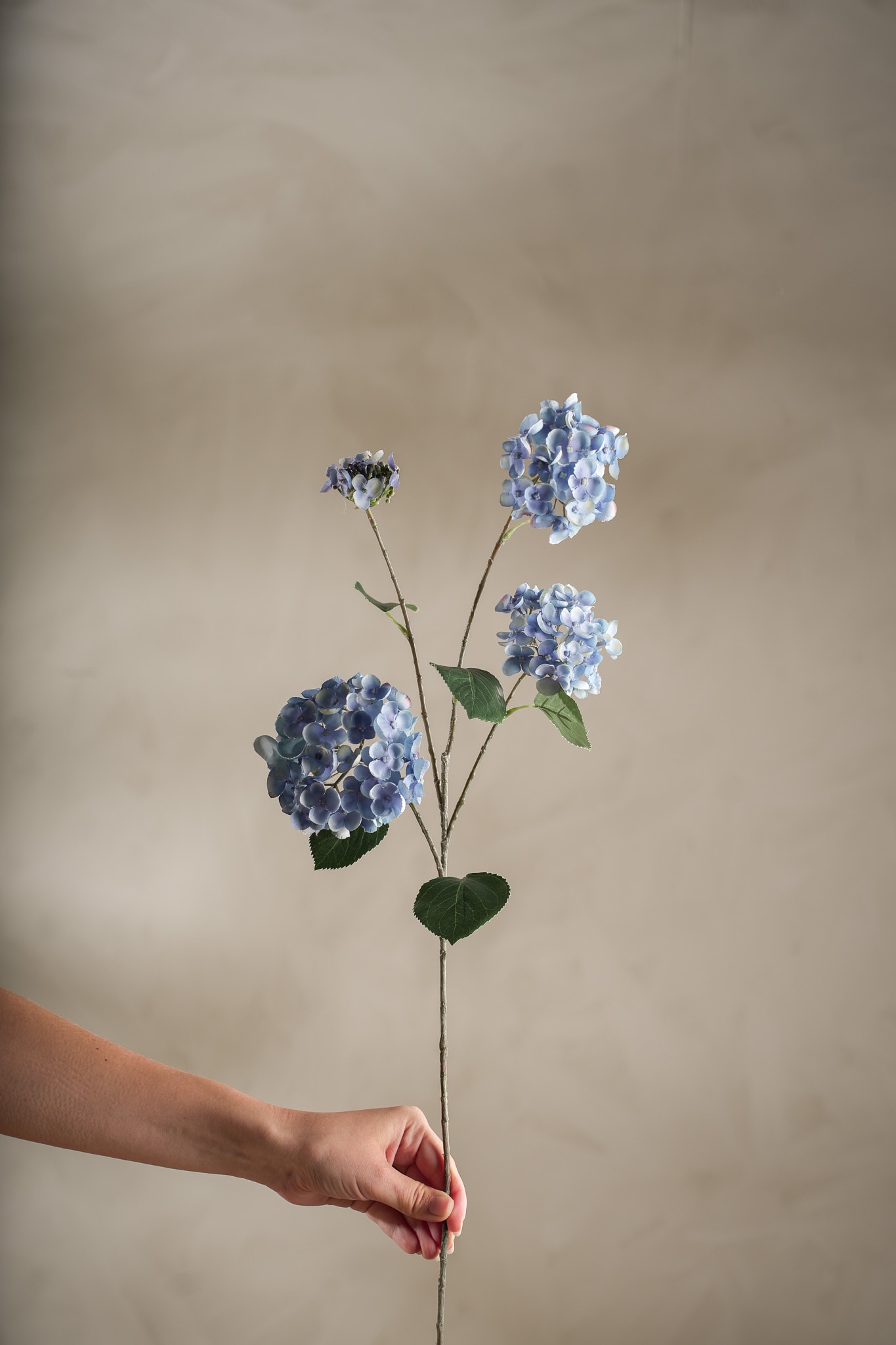 Konstgjord blå Hortensia 80cm