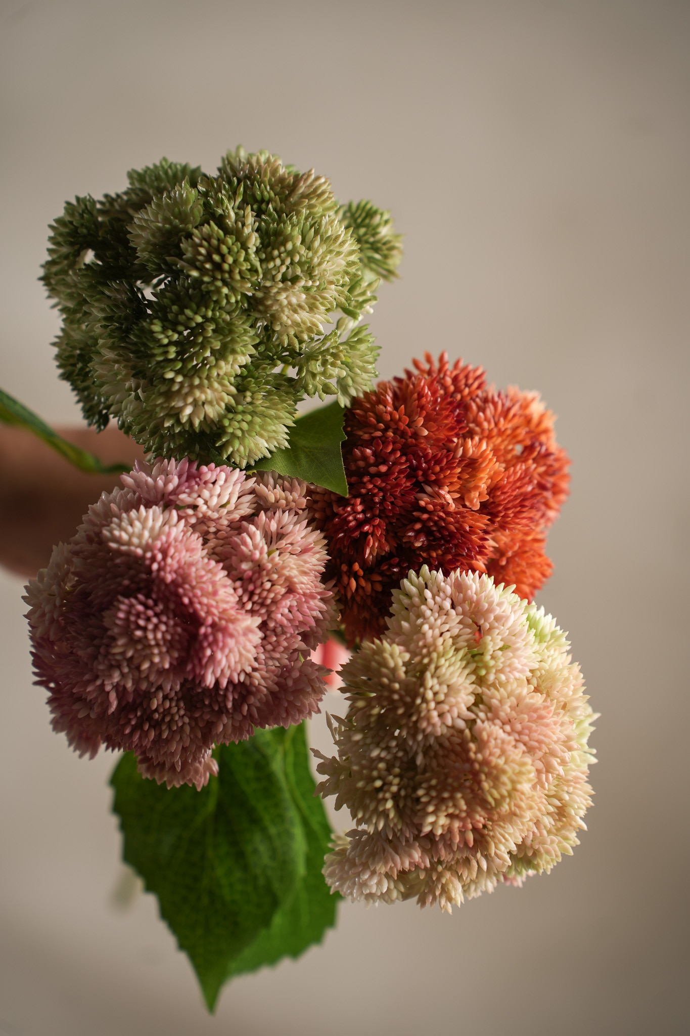 Konstgjord grön Sedum 37cm