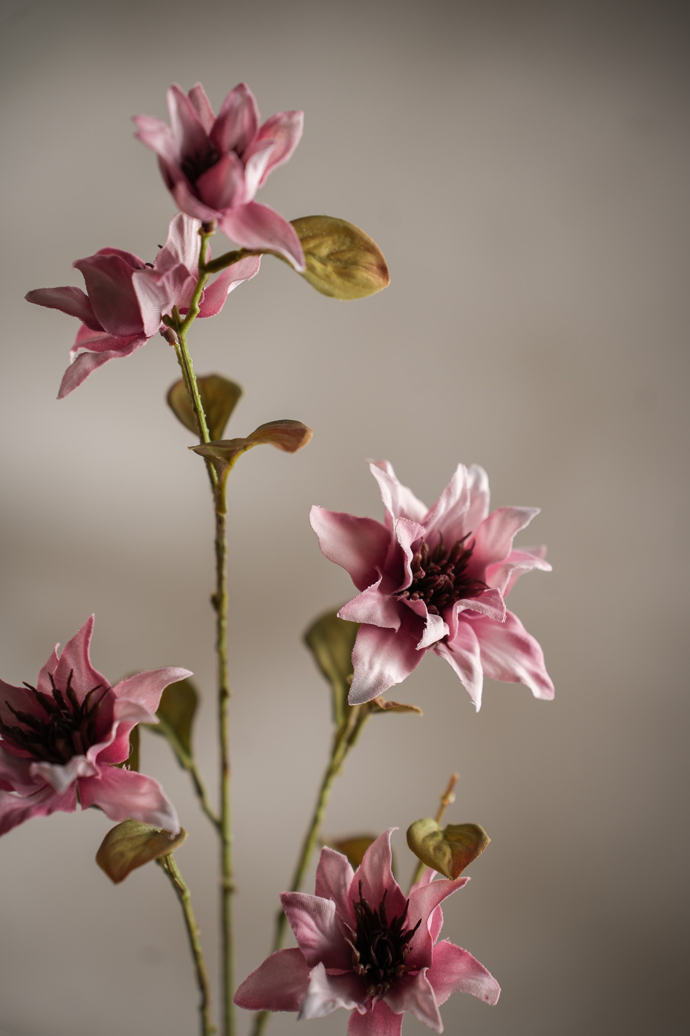 Konstgjord rosa Clematis 93cm
