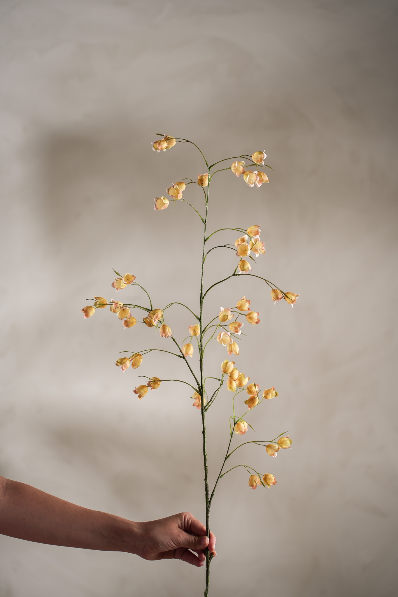 Konstgjord gul Blomkvist 110cm