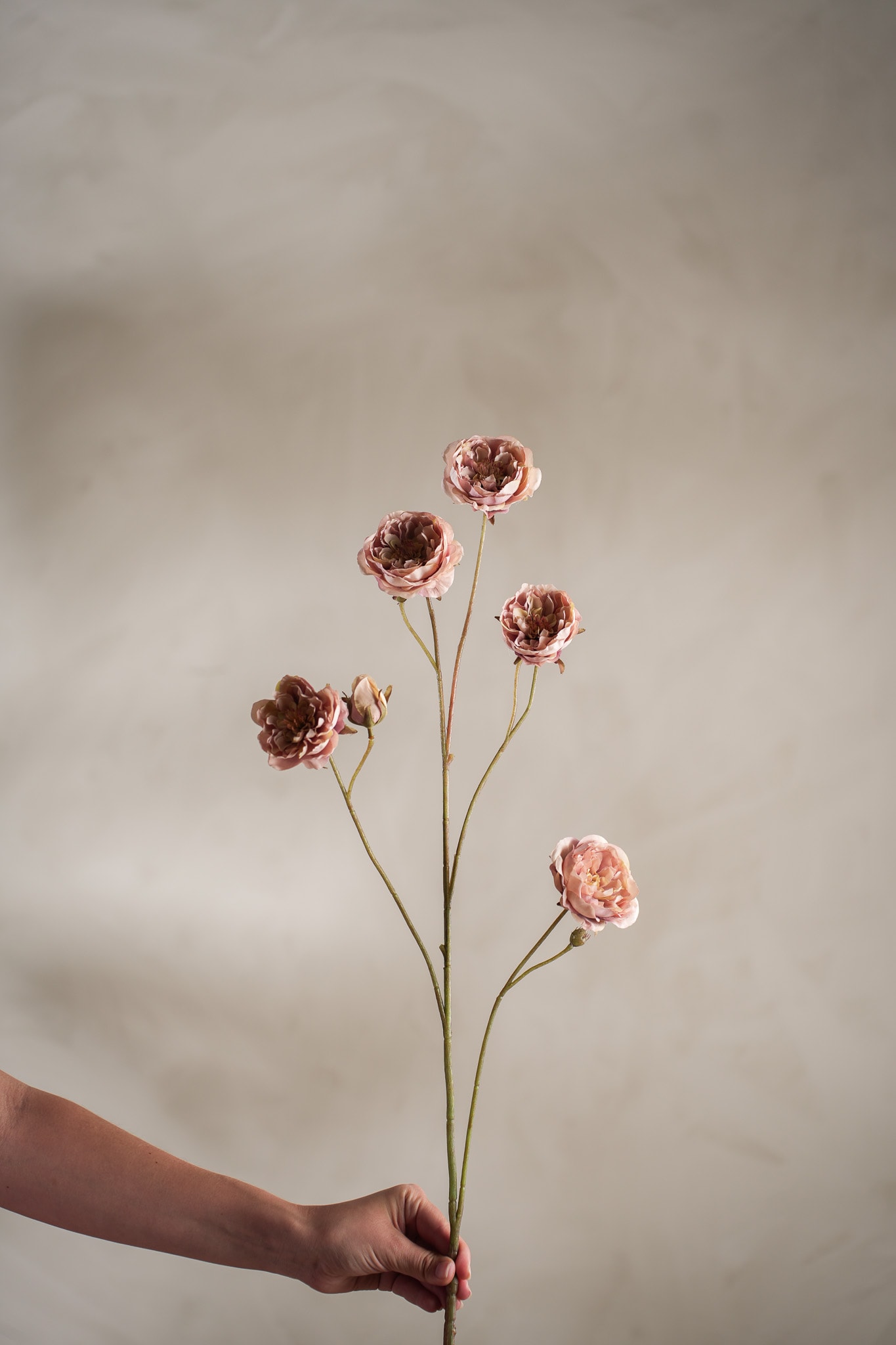 Konstgjord rosa Ros 105cm
