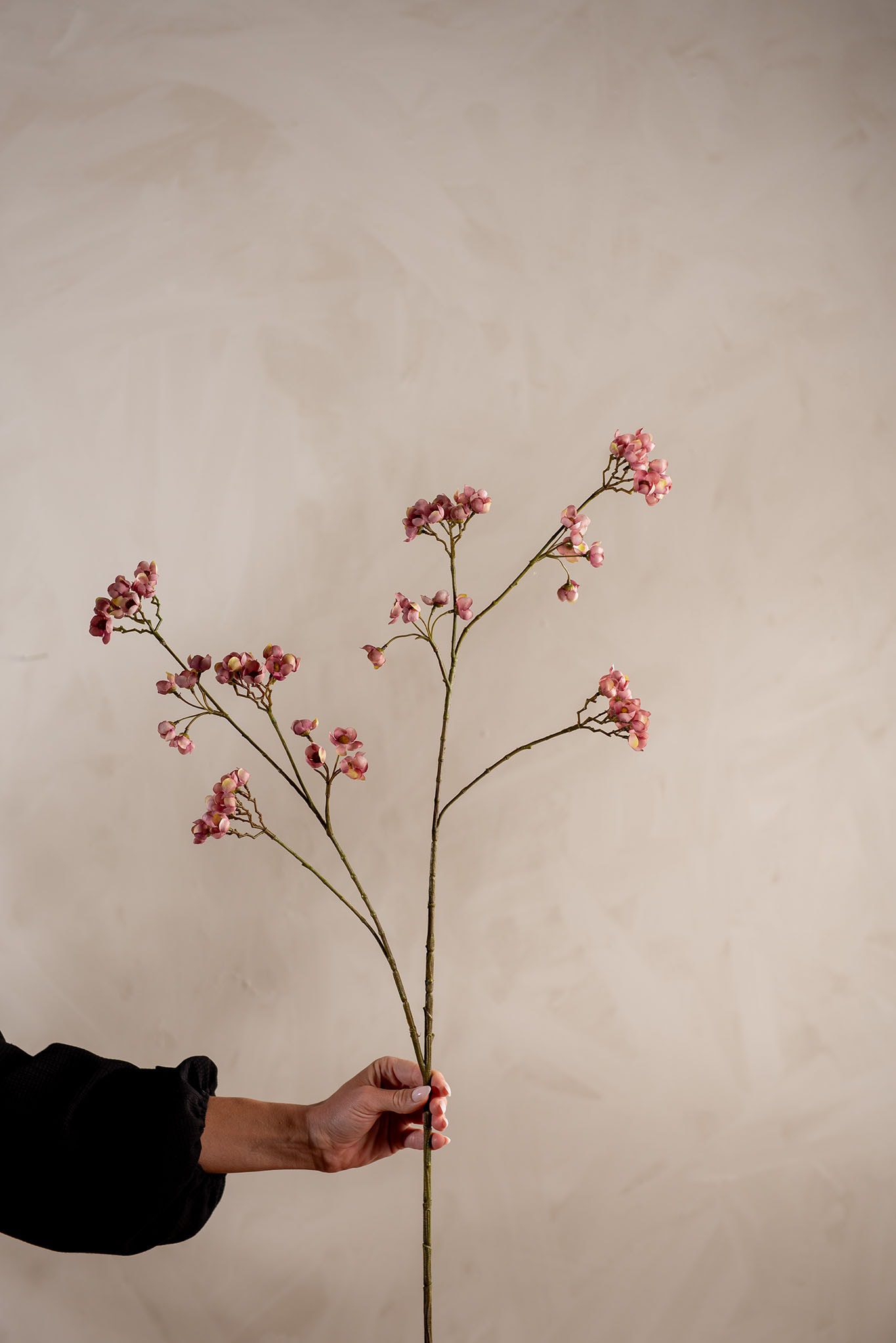 Konstgjord lila Persikoblom 95cm