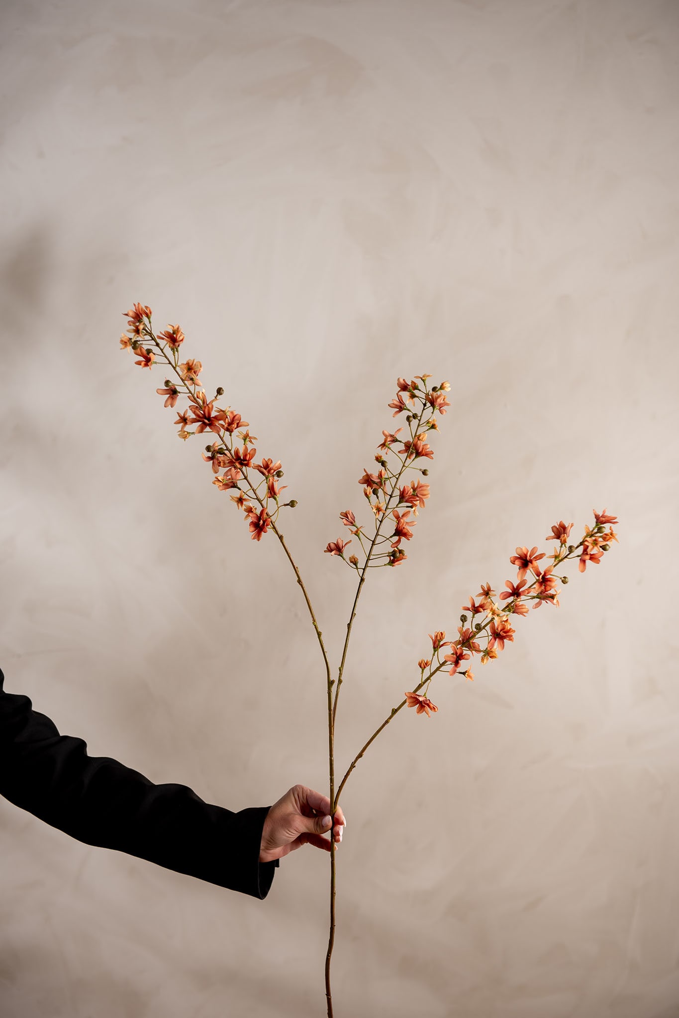 Konstgjord rosa Blomkvist 110cm