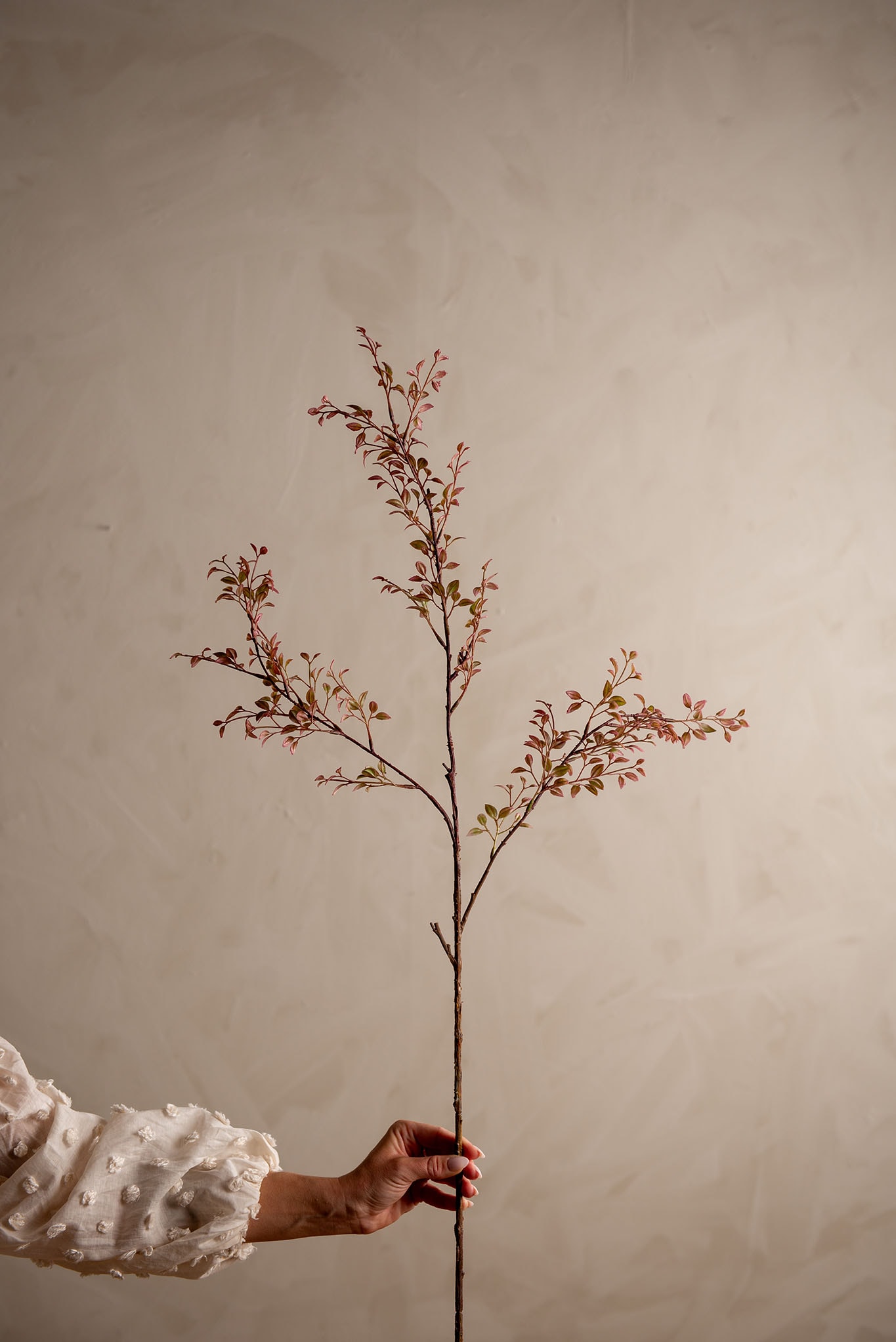 Konstgjord rosa Ruscus 100cm