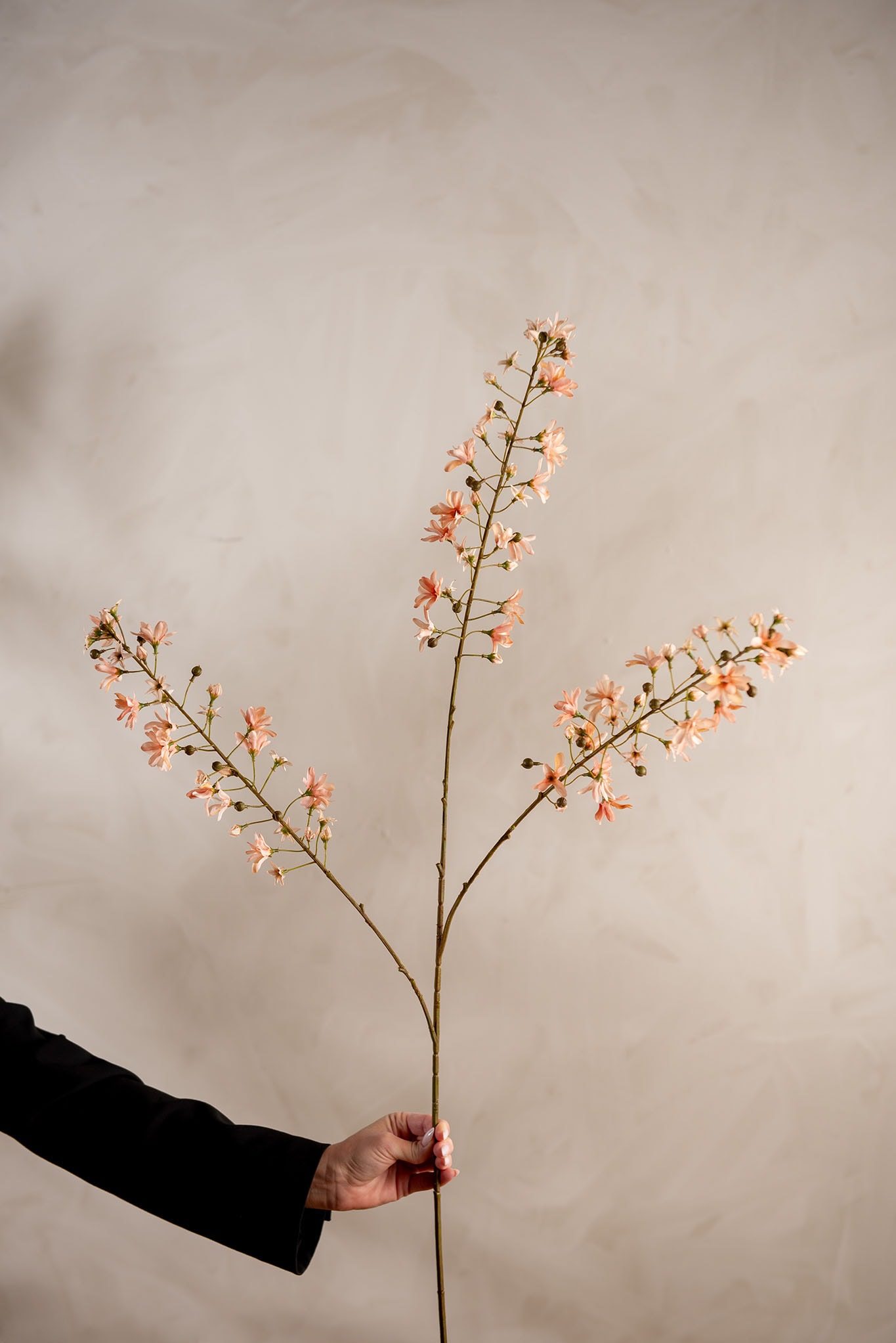 Konstgjord rosa Blomkvist 110cm